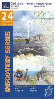 Topografische kaart - Wandelkaart 24 Discovery Mayo, Sligo | Ordnance Survey Ireland