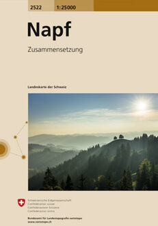 Topografische kaart - Wandelkaart 2522 Napf | Swisstopo