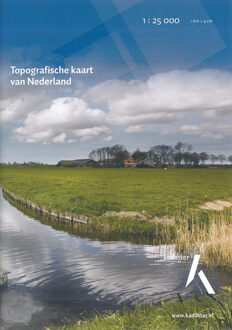 Topografische kaart - Wandelkaart 25A IJmuiden - Haarlem | Kadaster