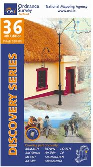 Topografische kaart - Wandelkaart 36 Discovery Armagh, Down, Louth, Meath, Monaghan | Ordnance Survey Ireland