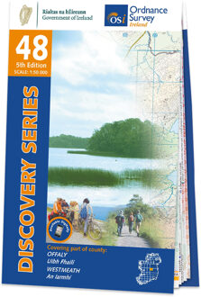 Topografische kaart - Wandelkaart 48 Discovery Offaly, Westmeath | Ordnance Survey Ireland