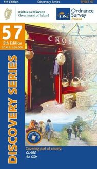 Topografische kaart - Wandelkaart 57 Discovery Clare | Ordnance Survey Ireland