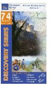 Topografische kaart - Wandelkaart 74 Discovery Cork, Limerick, Tipperary, Waterford | Ordnance Survey Ireland