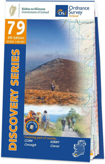 Topografische kaart - Wandelkaart 79 Discovery Cork, Kerry | Ordnance Survey Ireland