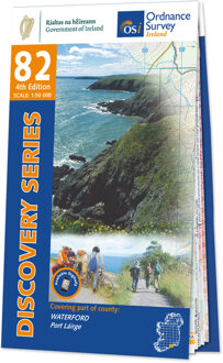 Topografische kaart - Wandelkaart 82 Discovery Waterford | Ordnance Survey Ireland