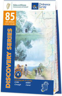 Topografische kaart - Wandelkaart 85 Discovery Cork (Bantry) , Kerry | Ordnance Survey Ireland