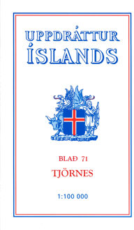 Topographische Karte Island 71 Tjornes 1 : 100 000