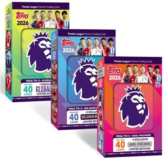 Topps Premier League 2025/26 Mega Tin (Random)