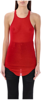 Tops Rick Owens , Red , Dames - S,Xs