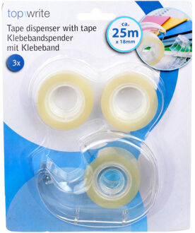 Topwrite plakbandhouder met plakband