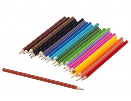 TOPWRITE Voordelige kleurpotloden 24 stuks Multi