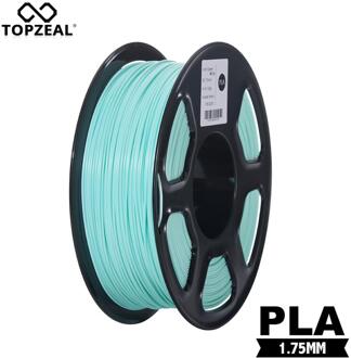 TOPZEAL PLA Mint Groene Kleur PLA Plastic Filament voor 3D Printer 1.75mm 1KG Spool PLA Filament 3D Afdrukken materialen Levert