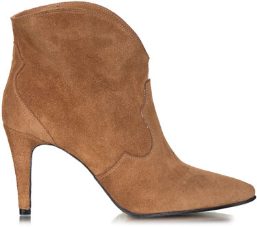 TORAL Suède enkellaarsjes Soraya  camel - 38,39,40,