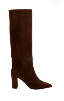 TORAL Suède knielaarzen Sofia  bruin - 37,38,39,40,41,42,