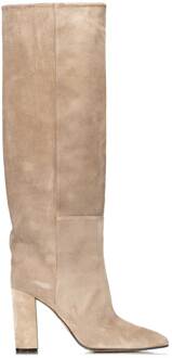 TORAL Suède knielaarzen Sofia  taupe - 37,40,41,42,