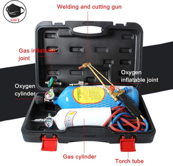 Torch Set Refrigeration Repair Tool 2L Air Conditioning Gas Welding Welding Cutting Gun Refrigeration Repair Welding Equipment