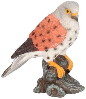 Torenvalk beeldje - 11 cm - vogel - dieren beelden - polystone Multi