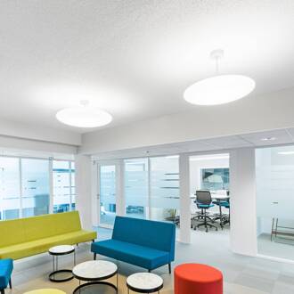 Torino Ø 45cm 43W 50cm 3.000K wit