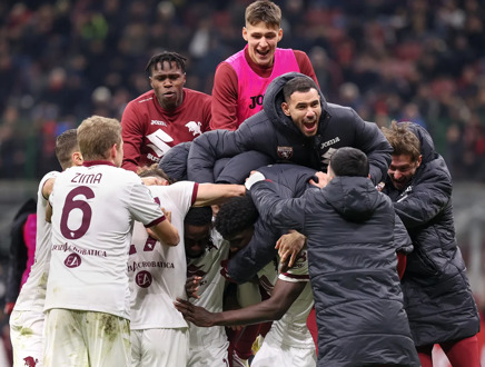 Torino - Verona (Serie A) (Vliegtuig)