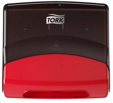 TORK Folded Wiper/cloth Dispenser Zwart Rood
