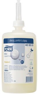 TORK Milde Vloeibare Zeep, Systeem S1 Premium, Navulling Van 1 Liter