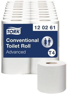 TORK Traditioneel Toiletpapier 2-laags Wit 496 Vel T4 Advanced