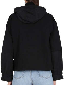 Torque zwart sweatshirt met rits - maat
