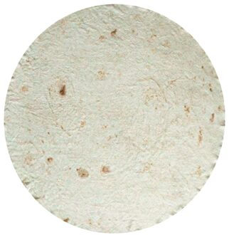 Tortilla Wrap Deken Burrito Ronde Wrap Throw Deken Voedsel Dekens