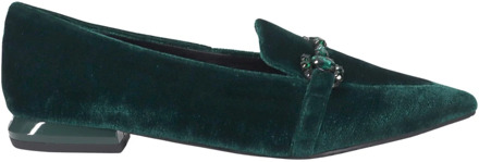 Tosca Blu Groene platte schoenen Tosca Blu , Green , Dames - 36 EU