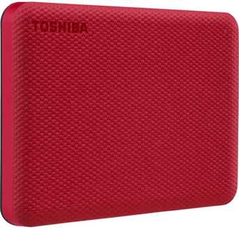 Toshiba Canvio Advance 2TB Externe harde schijf Rood