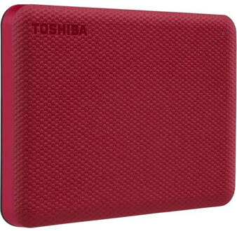 Toshiba Canvio Advance 4TB Externe harde schijf Rood