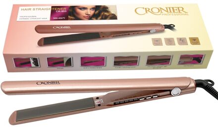 Tot 950 ℉ Stijltang Stijltang Stijltang Toermalijn Keramische Plaat Rechttrekken Salon Tool 220-240V