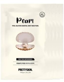 Total Solution Essential Sheet Mask Bundle Set - 21 Types Pearl