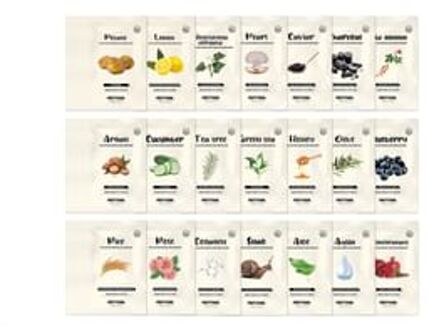 Total Solution Essential Sheet Mask Bundle Set - 21 Types Potato