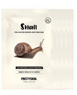 Total Solution Essential Sheet Mask Bundle Set - 21 Types Snail