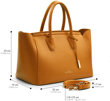 Tote bag Levallois Bruin