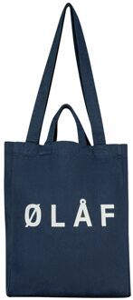 Tote bag shoppers Blauw - One size