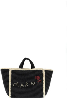 Tote Bags Marni , Black , Dames - ONE Size