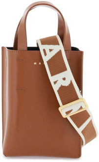 Tote Bags Marni , Brown , Dames - ONE Size