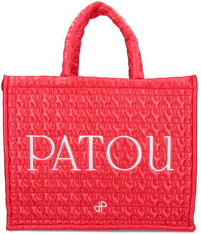 Tote Bags Patou , Red , Dames - ONE Size