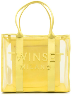 Tote Bags Twinset , Yellow , Dames - ONE Size