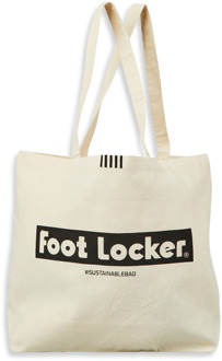 Tote Tassen Unisex - Wit - One Size - Katoen White