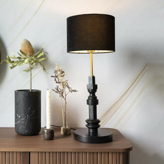 Totem Alu Tafellamp Zwart