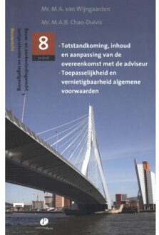 Totstandkoming, inhoud en aanpassing van de overeenkomst met de adviseur, toepasselijkheid en vernietigbaarheid algemene voorwaarden - Boek M.A.B.