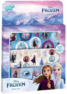 Totum Disney Frozen stickerbox - 3 vellen - voor kinderen