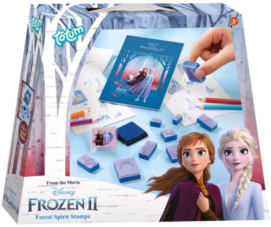 Totum Frozen 2 Forest Spirit Stamps Blauw