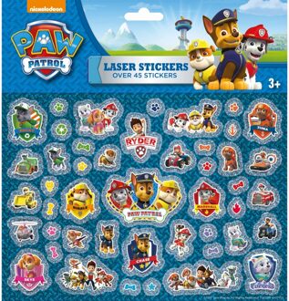 Totum Holografisch Stickervel Paw Patrol 30 Stuks