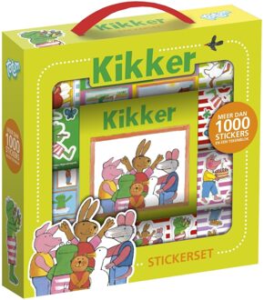 Totum Stickerdoos Kikker 12 Rollen + Boekje