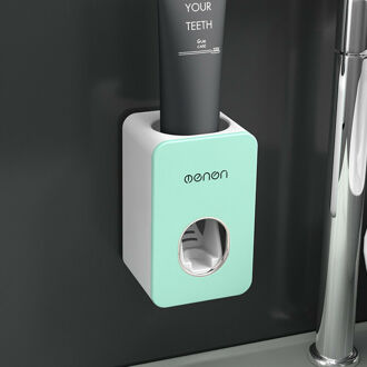 Touch Automatische Auto Squeezer Tandpasta Dispenser Hands Free Squeeze Out We groen