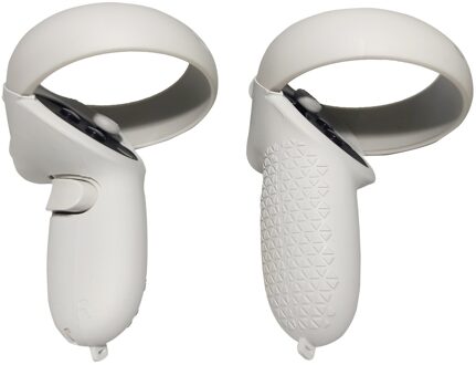 Touch Controller Grip Bescherming Cover Voor Oculus Quest 2 Vr Accessoires Vr Handvat Case Siliconen Beschermhoes Voor Quest2 wit